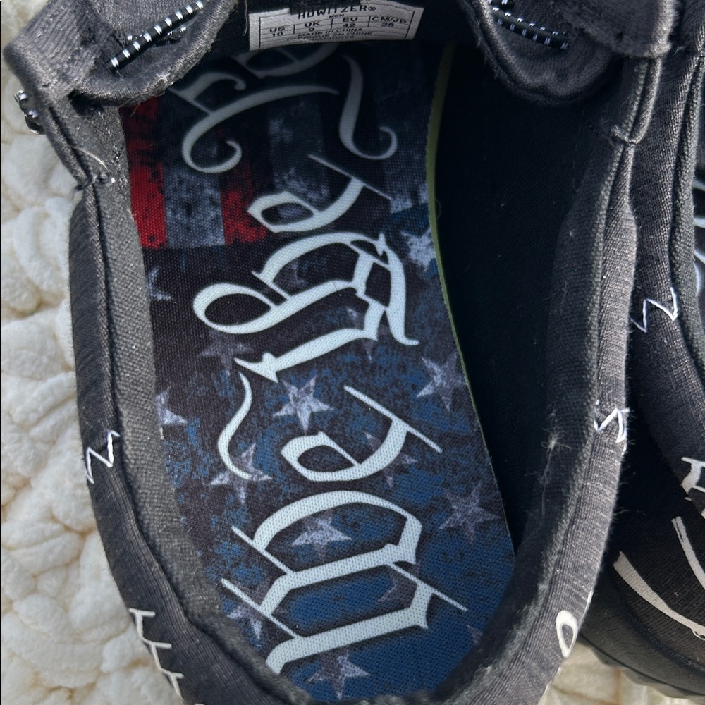 Howitzer Men's Black Slip-On Shoes - Picture 4 of 10